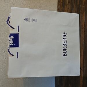 Burberry large gift bag16.5 x 18 x 6.5